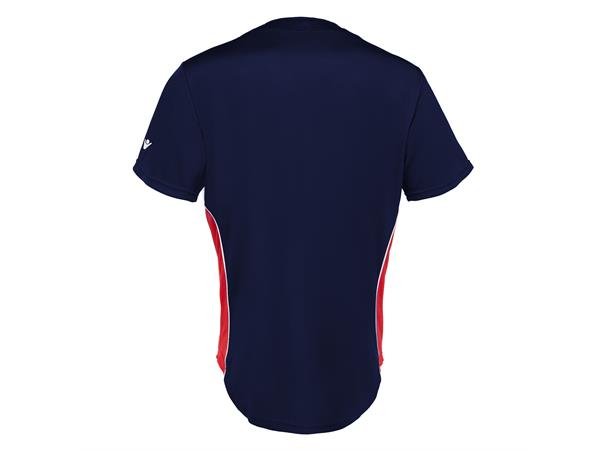 Defender Baseball Jersey NAV/RED XXL Enkel baseballdrakt 