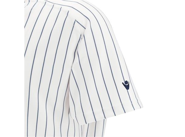 Diamond Evo Baseball Jersey WHT/NAV L Klassisk Baseballdrakt 