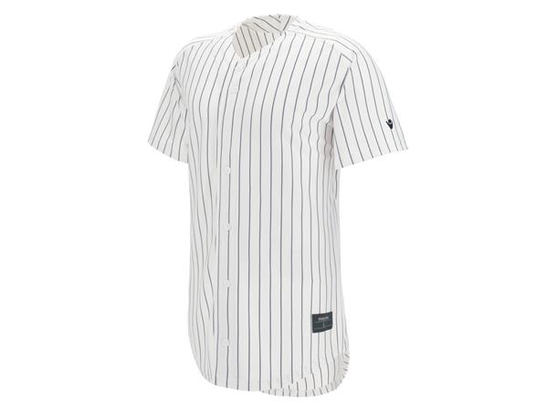 Diamond Evo Baseball Jersey WHT/NAV L Klassisk Baseballdrakt 