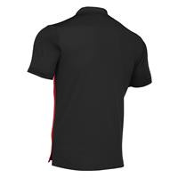 Jumeirah Polo BLK/RED 3XS Poloskjorte i elastisk stoff