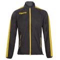 Macron FullZip Windbreaker BLK/YEL XXL Overtrekksjakke