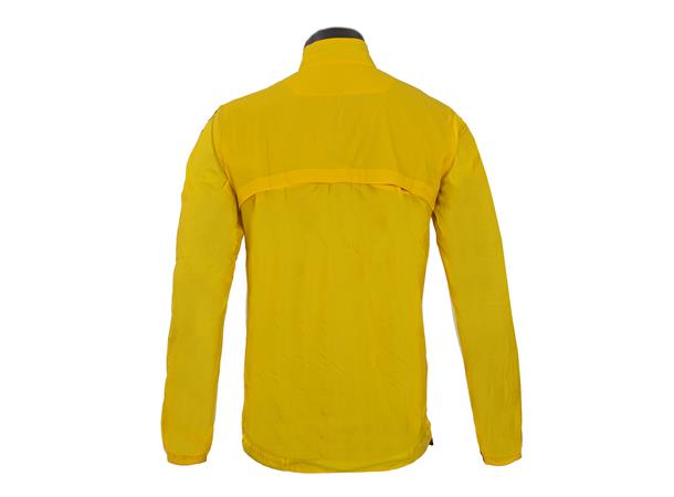 Macron FullZip Windbreaker YEL/BLK L Overtrekksjakke 