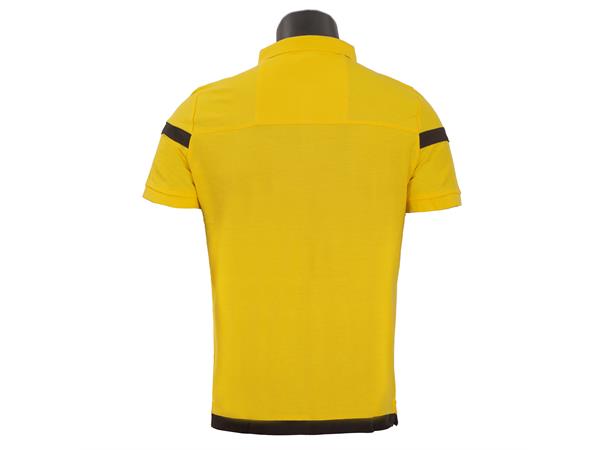 Macron Travel Polo Piquet YEL/BLK L Poloskjorte 