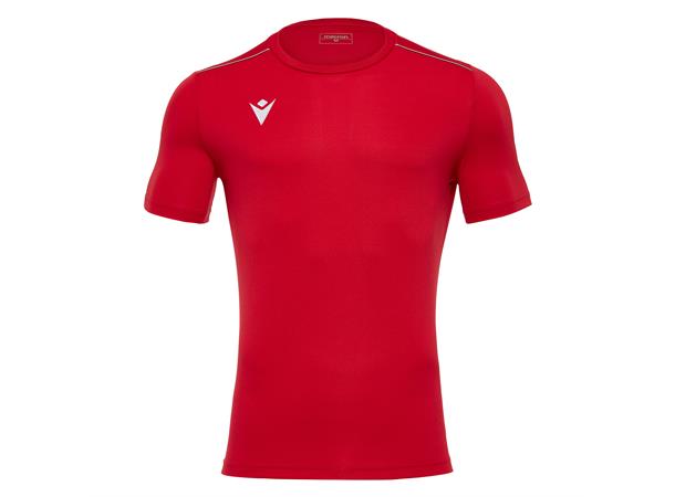 Rigel Hero Shirt SS RED S Teknisk trenings t-skjorte - Unisex 