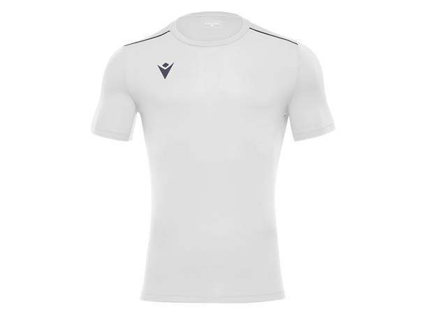 Rigel Hero Shirt SS WHT L Teknisk trenings t-skjorte - Unisex 