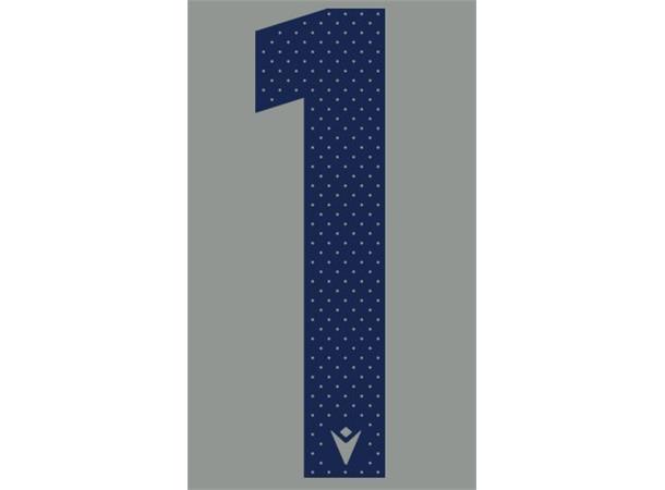 Trykk Macron tall 25CM 1stk Transfermerke 