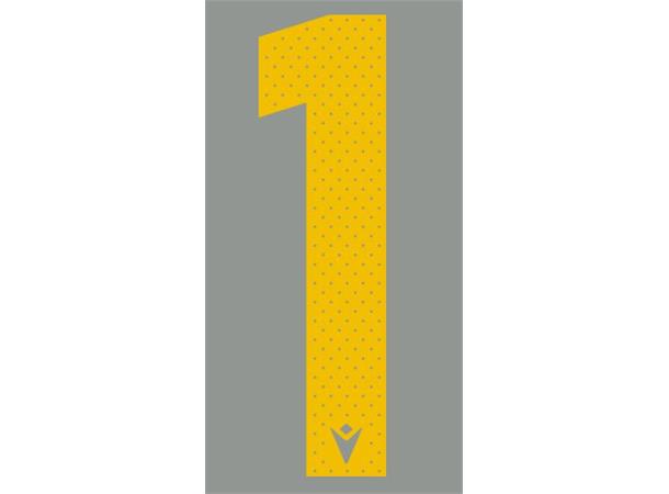 Trykk Macron tall 25CM 1stk Transfermerke 