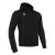 Cello Full Zip Hooded Sweatshirt BLK L Hettejakke i børstet fleece - Unisex 