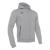 Cello Full Zip Hooded Sweatshirt GRY S Hettejakke i børstet fleece - Unisex 