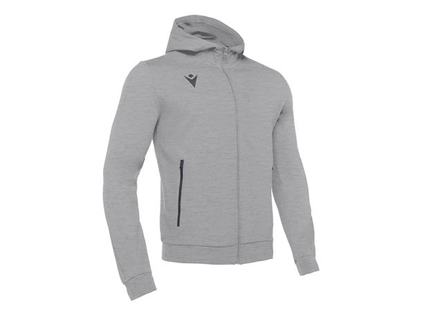 Cello Full Zip Hooded Sweatshirt GRY S Hettejakke i børstet fleece - Unisex 