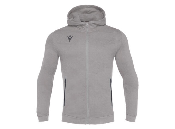 Cello Full Zip Hooded Sweatshirt GRY S Hettejakke i børstet fleece - Unisex 