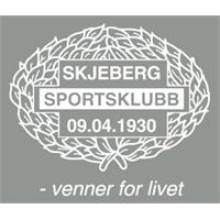 Skjeberg SK klubblogo m/refleks N Transfermerke 90mm x 78mm