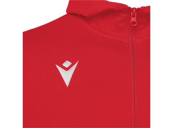Cello Full Zip Hooded Sweatshirt RED 3XS Hettejakke i børstet fleece - Unisex 