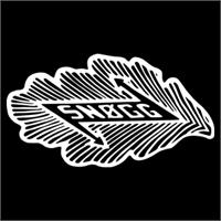 Snøgg Klubblogo Hvit N Transfermerke 80mm x 44mm