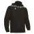 Lahti Showerjacket SORT/HVIT XXS Vann- og vindavstøtende jakke - Unisex 