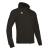 Zither Full Zip Hoody BLK S Hettejakke i myk bomullsmiks 