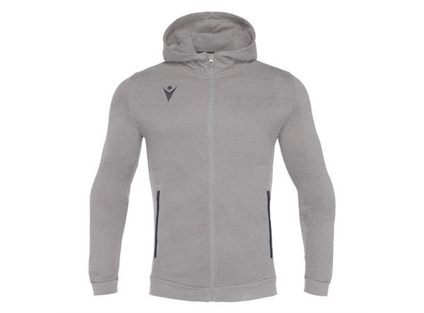 Cello Full Zip Hooded Sweatshirt GRY L Hettejakke i børstet fleece - Unisex 