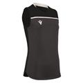 Thallium Shirt Woman SL BLK/WHT S Teknisk armløs volleyballdrakt for dame