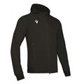 Zither Full Zip Hoody BLK S Hettejakke i myk bomullsmiks