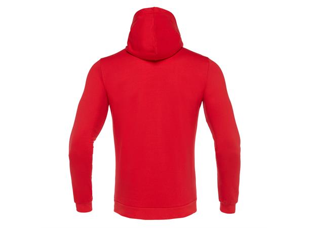 Cello Full Zip Hooded Sweatshirt RED M Hettejakke i børstet fleece - Unisex 