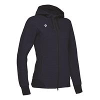 Lyre Full Zip Hooded Dame NAV XS Hettejakke i bomullsmiks