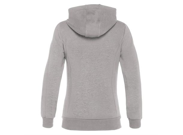Lyre Full Zip Hooded Jacket W GRY 3XL Hettejakke i bomullsmiks til dame 