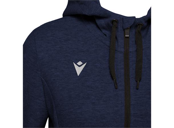 Lyre Full Zip Hooded Jacket W NAV XS Hettejakke i bomullsmiks til dame 