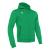 Cello Full Zip Hooded Sweatshirt GRN M Hettejakke i børstet fleece - Unisex 