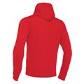 Cello Full Zip Hooded Sweatshirt RED XL Hettejakke i børstet fleece - Unisex