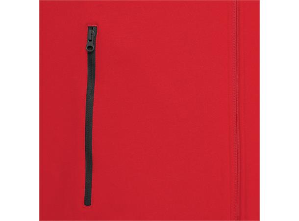 Cello Full Zip Hooded Sweatshirt RED XL Hettejakke i børstet fleece - Unisex 