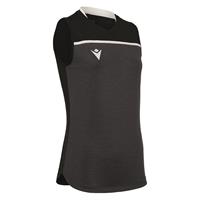 Thallium Shirt Woman SL BLK/WHT 3XS Teknisk armløs volleyballdrakt for dame