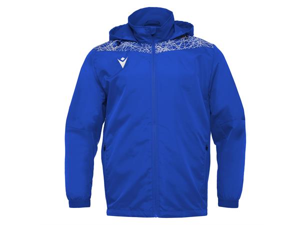 Lahti Showerjacket BLÅ/HVIT XL Vann- og vindavstøtende jakke - Unisex 