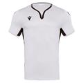 Canopus Shirt Shortsleeve WHT/BLK XL Elegant teknisk t-skjorte - Unisex