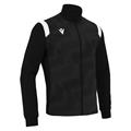 Bendis Full Zip Top Micro SORT/HVIT XL Overtrekksjakke