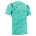 Rodders Shirt TURKIS/ANT L Teknisk T-skjorte