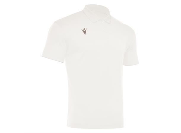 Draco Hero Polo WHT/GRY 3XS Poloskjorte i elastisk stoff 