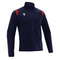 Fujin Full Zip Top NAVY/RØD 3XL Lett treningsjakke