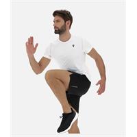 Run Zephiro Sean WHT S Sømløs løpe t-skjorte til herre