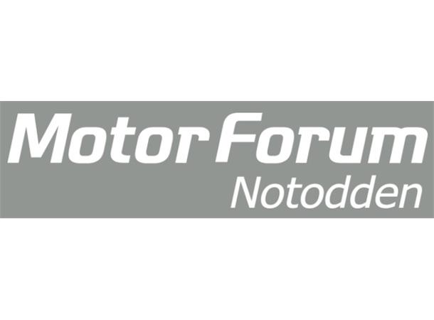 Snøgg Motor Forum Notodden Hvit N Transfermerke 200mm x 46mm 