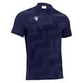 Thavil Polo NAVY/HVIT 3XL Poloskjorte i elastisk stoff