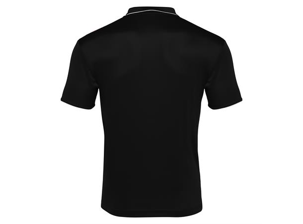 Draco Hero Polo BLK/WHT 3XS Poloskjorte i elastisk stoff 