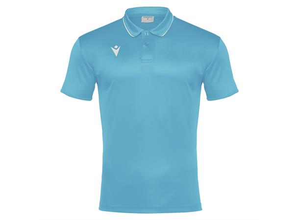 Draco Hero Polo COL/WHT 3XL Poloskjorte i elastisk stoff 