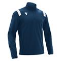 Gange 1/4 Zip Top NAVY/HVIT 3XL Teknisk treningsgenser - Unisex