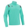 Gange 1/4 Zip Top TURKIS/GRÅ XXL Teknisk treningsgenser - Unisex