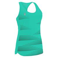 Dolly Singlet TRQ/BLK S Løpesinglet for dame