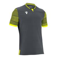 Tureis Shirt ANTRACITE/NEON GUL 3XS Teknisk T-skjorte i ECO-tekstil