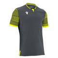 Tureis Shirt ANTRACITE/NEON GUL 3XS Teknisk T-skjorte i ECO-tekstil