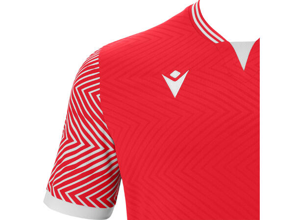 Tureis Shirt RED/WHT XXS Teknisk T-skjorte i ECO-tekstil 