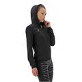 Kavos Hoody Dame BLK L Softshell hettejakke til dame