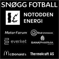 Snøgg Ryggtavle 2025 Hvit N Transfermerke 240mm x 238mm